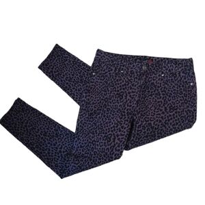 GUESS SUPER SKINNY CHEETAH PANTS